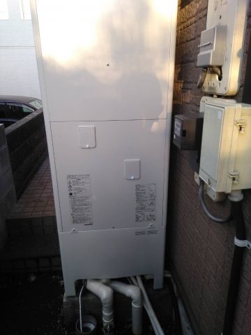 エコキュート交換工事　東京都日野市　HWH-B465-set