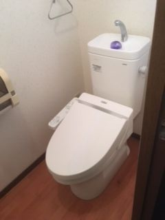 トイレ交換工事　福岡県福岡市西区　CFS367B-NW1
