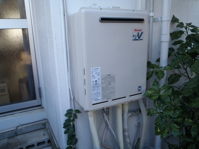 給湯器交換工事（ガス可とう管交換え共）　東京都町田市　RUF-A2400SAW-Aset13A - After