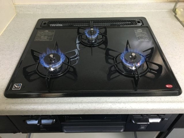 ビルトインガスコンロ 蛇口交換工事　東京都中野区　N3GN2RSQ1-R-13A