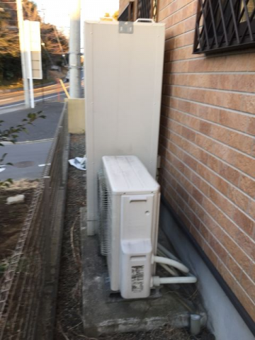 エコキュート交換工事　千葉県八千代市　HWH-B465-set - Before