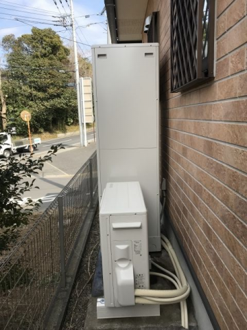 エコキュート交換工事　千葉県八千代市　HWH-B465-set - After