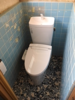 トイレ交換工事　静岡県浜松市北区　BC-ZA10H-DT-ZA180H-BW1 - After