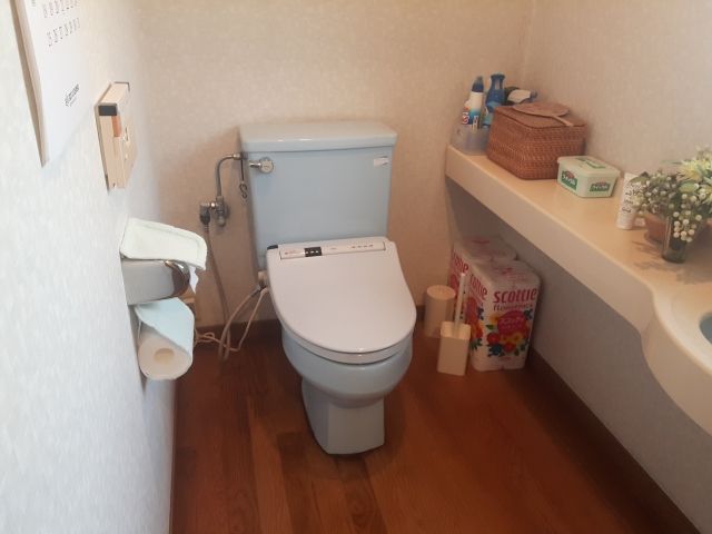 洗面化粧台 トイレ交換工事　東京都大田区　CES966M-NW1 - Before