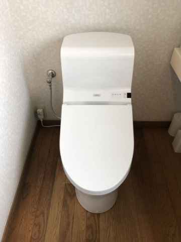 洗面化粧台 トイレ交換工事　東京都大田区　CES966M-NW1