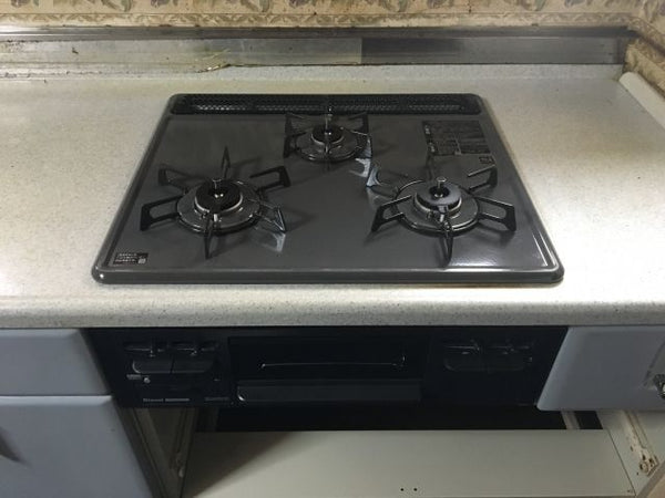 ビルトインガスコンロ交換工事　埼玉県桶川市　RB32AM4H2S-BW-13A