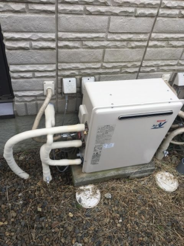ガス給湯器交換工事　東京都板橋区　RUF-A2400SAG-A-set-13A - After