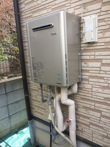 ガス給湯器交換工事　千葉県千葉市花見川区　RUF-E2405SAW-A-13A - After