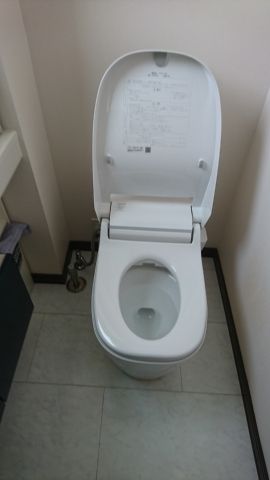トイレ交換工事　北海道札幌市豊平区　XCH1401WS