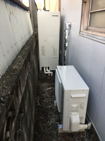 エコキュート交換工事　群馬県館林市　HWH-F375-set