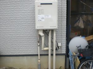 給湯器交換（電熱ヒーター・ガス配管）ビルトインコンロ交換（ガス配管交換）　長野県長野市　GT-2450SAWX-2BL-set - After
