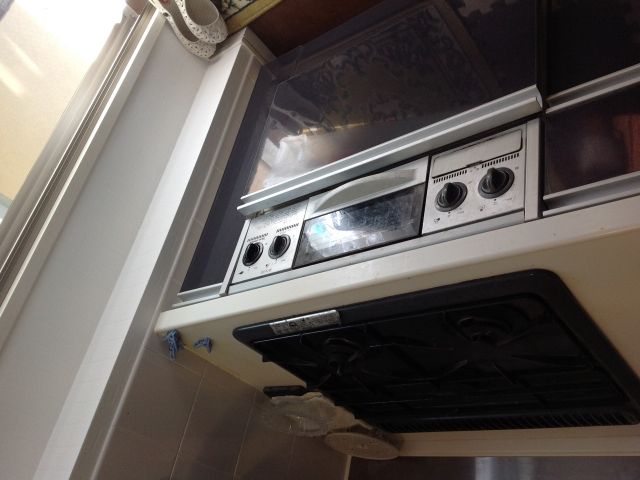 ビルトインガスコンロ交換工事　神奈川県小田原市　RHS21W26S11RV-L-13A - Before