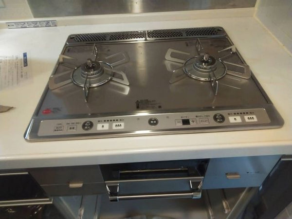 ビルトインガスコンロ交換工事　神奈川県小田原市　RHS21W26S11RV-L-13A