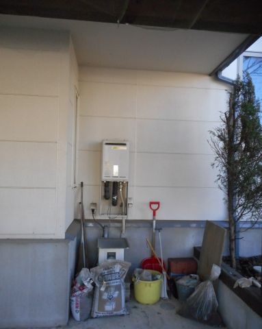 ガス給湯器交換工事　茨城県守谷市　GQ-2437WS-set-13A - Before