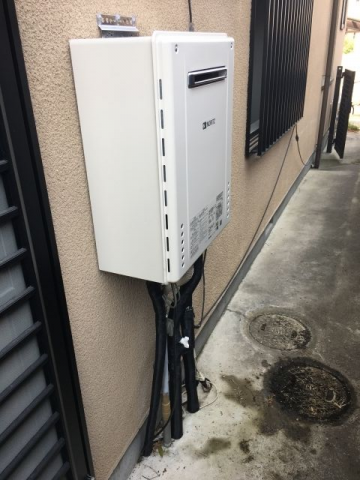 ガス給湯器交換工事　群馬県桐生市　GT-2060SAWX-BL-set-13A - After