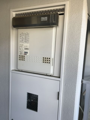 ガス給湯器交換工事　宮城県仙台市太白区　GT-2460AWX-PS-BL-set-13A - Before