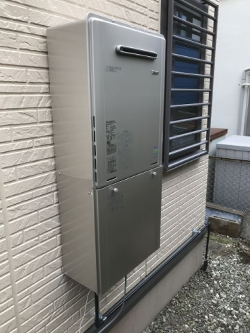 ガス給湯器交換工事　神奈川県大和市　RUF-E2405SAW-A-set-13A - After