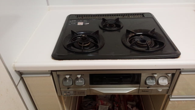 ガスコンロ交換工事　大阪府八尾市　RS31W13K11R-VR-13A - Before