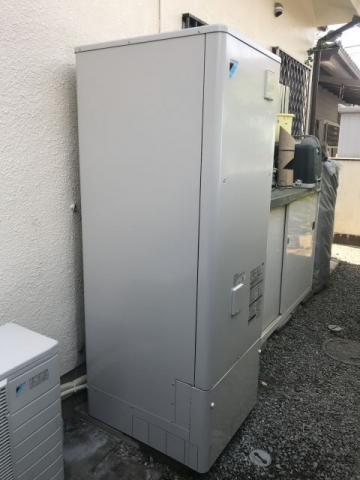 エコキュート交換工事　東京都西多摩郡日の出町　EQN37TFV-set - After