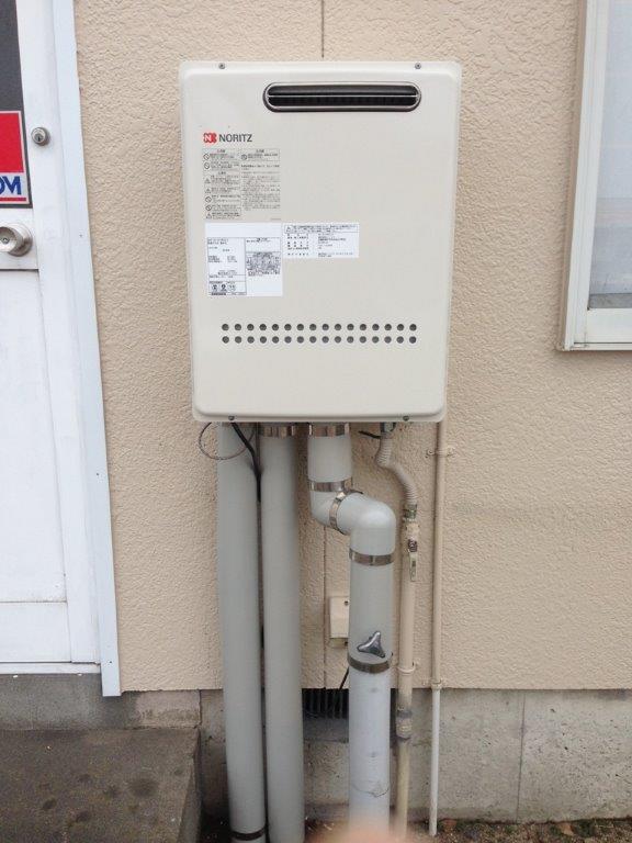 業務用給湯器・ガス配管交換工事　新潟県新潟市江南区　00001 - After