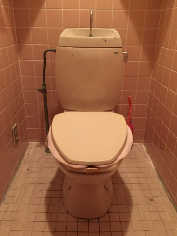 トイレ交換工事　愛知県日進市　XCH1401WS - Before