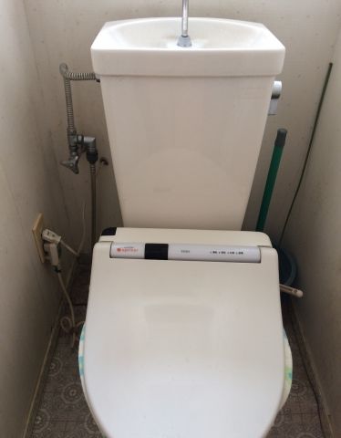 トイレ交換工事　福岡県福岡市東区　CS230BM-SH231BA-NW1 - Before