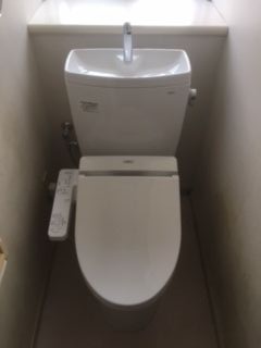 トイレ交換工事　福岡県福岡市東区　CS230BM-SH231BA-NW1 - After