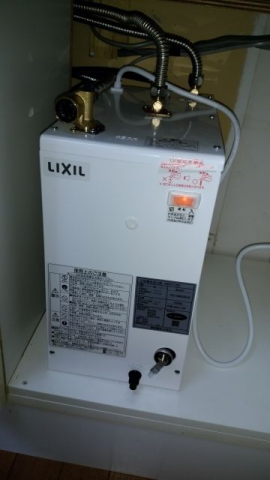 小型電気温水器交換工事　東京都品川区　EHPN-F12N1-set2 - After