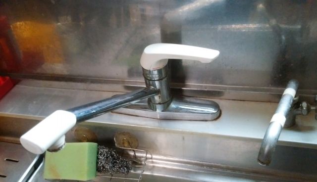 ガス給湯器 蛇口交換工事　東京都練馬区　TKGG31E - Before