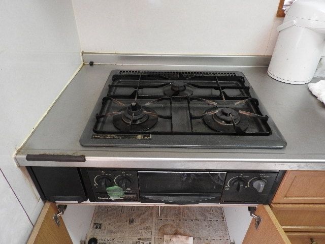 ビルトインガスコンロ交換工事　千葉県長生郡白子町　RHS31W23L9RSTW-LPG - Before