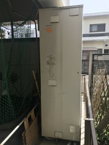 エコキュート IHクッキングヒーター交換工事　熊本県熊本市東区　EQ46TSV-set - Before