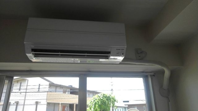 エアコン交換工事　埼玉県さいたま市南区　MSZ-AXV5618S-W - After