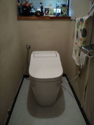 トイレ・CF交換工事　埼玉県所沢市　XCH1401RWS