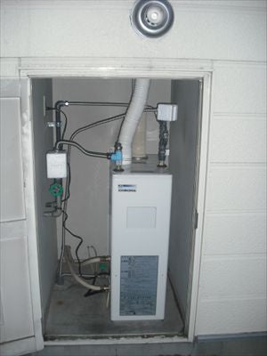 給湯器交換（排気トップ・排気筒接続・給水給湯配管交換・狭所作業）　岩手県紫波郡矢巾町　00001 - After