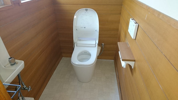 トイレ交換工事　長野県上田市　XCH1401WS7
