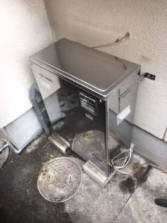 石油給湯器交換工事　福岡県福岡市東区　IBF-3865SG-set - After