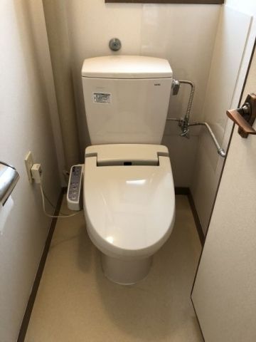 ビルトインガスコンロ トイレ トイレ交換工事　兵庫県神戸市北区　CFS370BPNKL