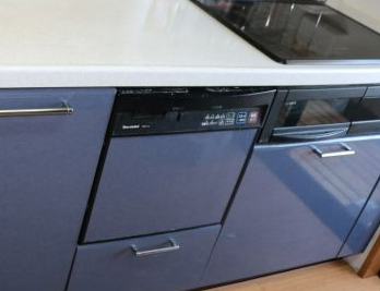 ビルトイン食洗機交換工事　福岡県北九州市戸畑区　NP-45MS8S - Before