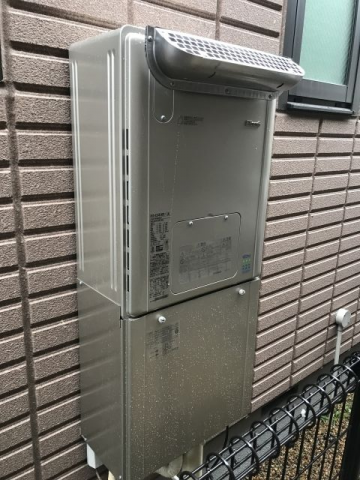 ガス給湯器交換工事　兵庫県神戸市灘区　RVD-E2405AW2-1-A-set-13A - After