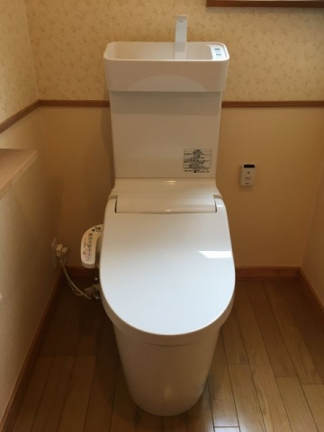トイレ交換工事　茨城県小美玉市　XCH3013WST
