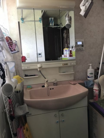 洗面化粧台交換工事　長野県松本市　AR2FH-755SYN-LD2H - Before