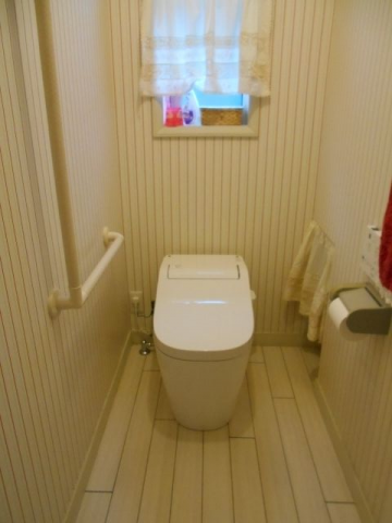 トイレ交換工事　福岡県中間市　XCH1401WS