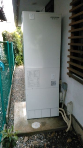エコキュート交換工事　静岡県磐田市　CHP-E37AY1-set