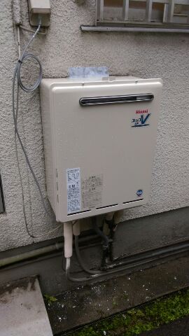 給湯器交換工事/可とう管交換　大阪府大阪市住之江区　RUF-A1610SAW-Aset13A - After