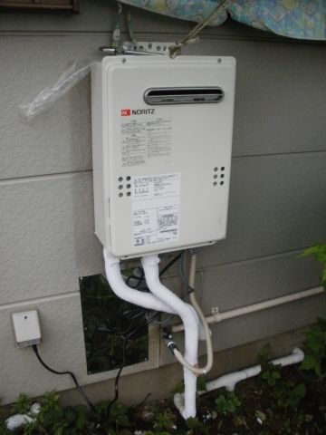 ガス給湯器交換工事 水栓交換工事　千葉県松戸市　GQ-2039WS-set-LPG - After