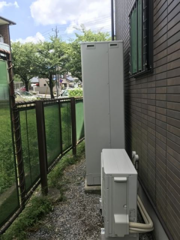 エコキュート交換工事　東京都町田市　EQN46TFV-set - After