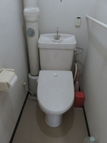 トイレ交換工事　千葉県柏市　BC-110PTU+DT-5800BL-BW1 - Before