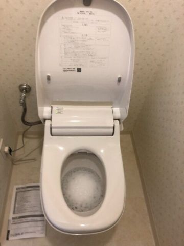 トイレ交換工事　愛知県春日井市　XCH1401WS