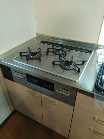 ガスコンロ交換工事　東京都多摩市　RS31W20A30DG-VW-LPG - After