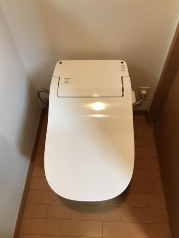 トイレ交換工事　東京都東大和市　XCH1401WS